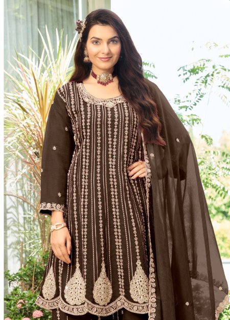 11049 A To D By Zorista Cloud Silk Readymade Pakistani Suits
